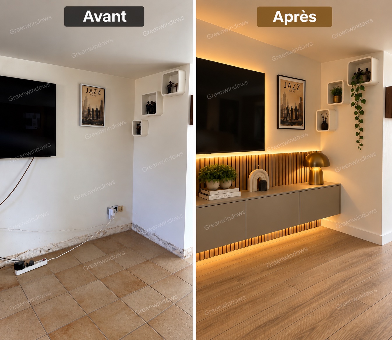Rénovation intérieure avant et après par Greenwindows à Paris — 1